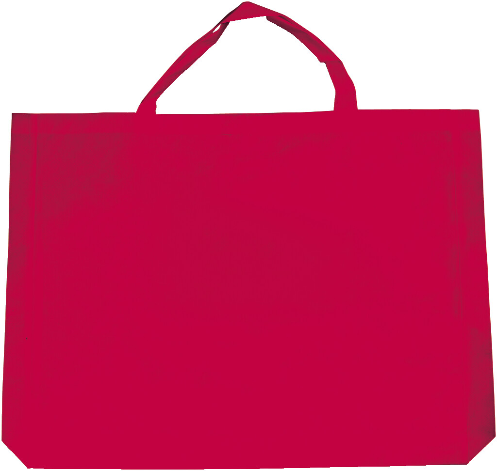 <p>Tote Bag couleur uni rouge en non-tissé</p>