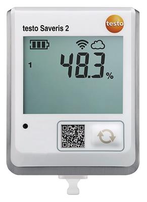 <p>testo<sup>®</sup> Saveris 2-T1: système de surveillance température WIFI avec 1 sonde de température CTN intégrée</p>