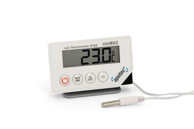 <p>Enregistreur basique de température Apotec minMAX avec alarme, calibré</p>
<p> </p>
<p> </p>