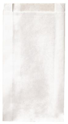 <p>Sac papier à soufflet blanc pour officine 12 x 22 x 3 cm</p>