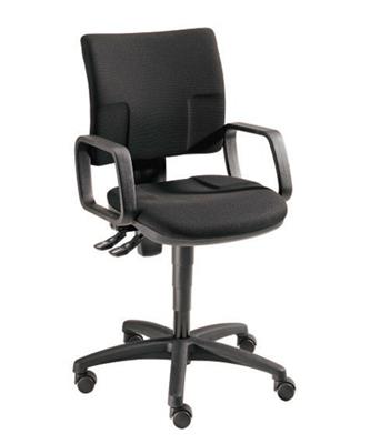 <p>Chaise de bureau pivotante « Modern », noir</p>