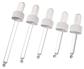 <p>Bouchons-pipettes (résistants à l'huile) pour flacon compte-gouttes GL 18, 10 ml</p>